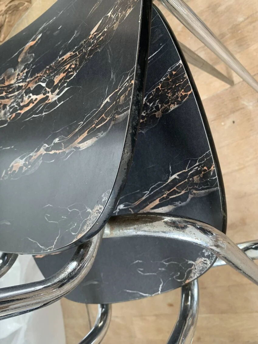 Formica Chairs And Stools - Image 6