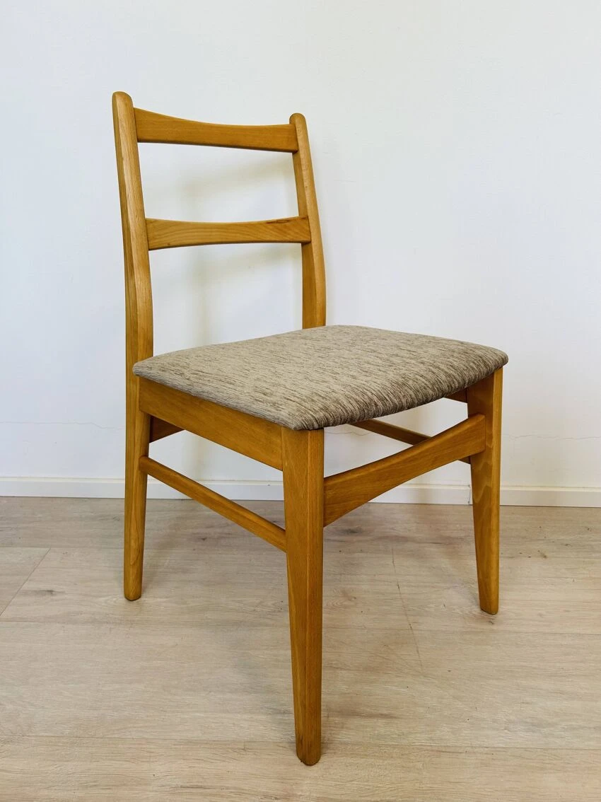 Mid Century Dining Chairs From Czechoslovakia 1970's Set Of 4 - Image 8