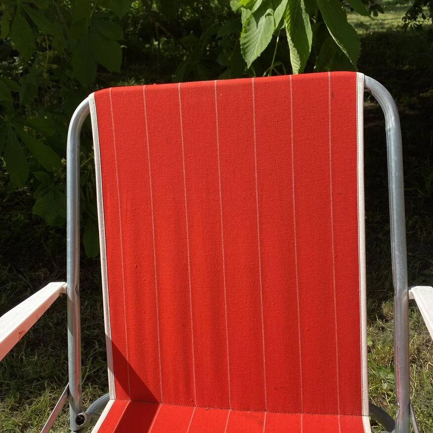 Pair Of Folding Camping Chairs From The 70s - Image 7