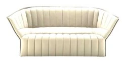 3-seater Leather Sofa Ligne Roset Model Moel