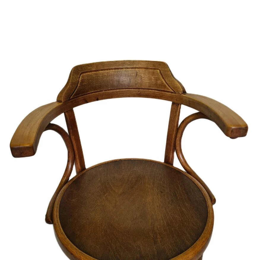 Office Chair Made Of Beech Wood By Otto Wagner For Thonet, Early 20th Century - Image 9