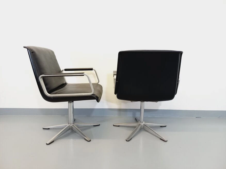 Pair Of Vintage Office Armchairs From The 60s And 70s By Wilkhahn - Image 15