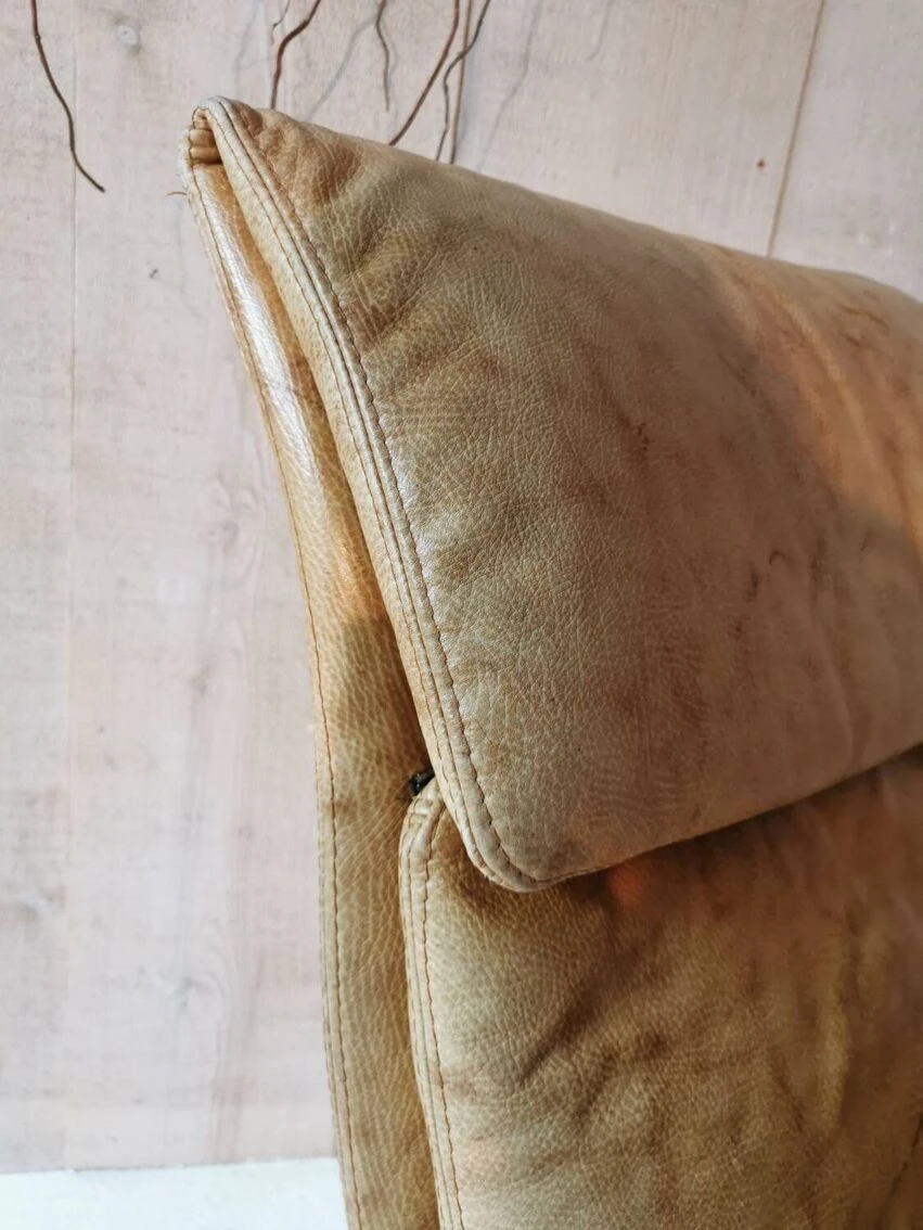 Swivel Leather Armchair - Image 18