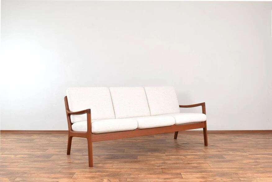 Mid-Century Danish Teak Sofa By Ole Wanscher For Cado, 1960s - Image 14