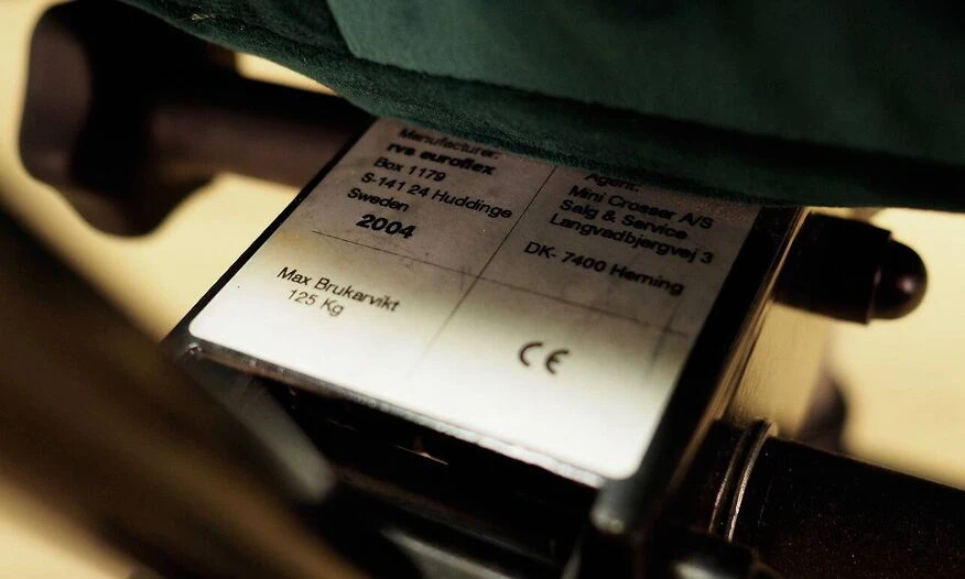 Green Office Armchair, Danish Design, 1970s, Production: Denmark - Image 6