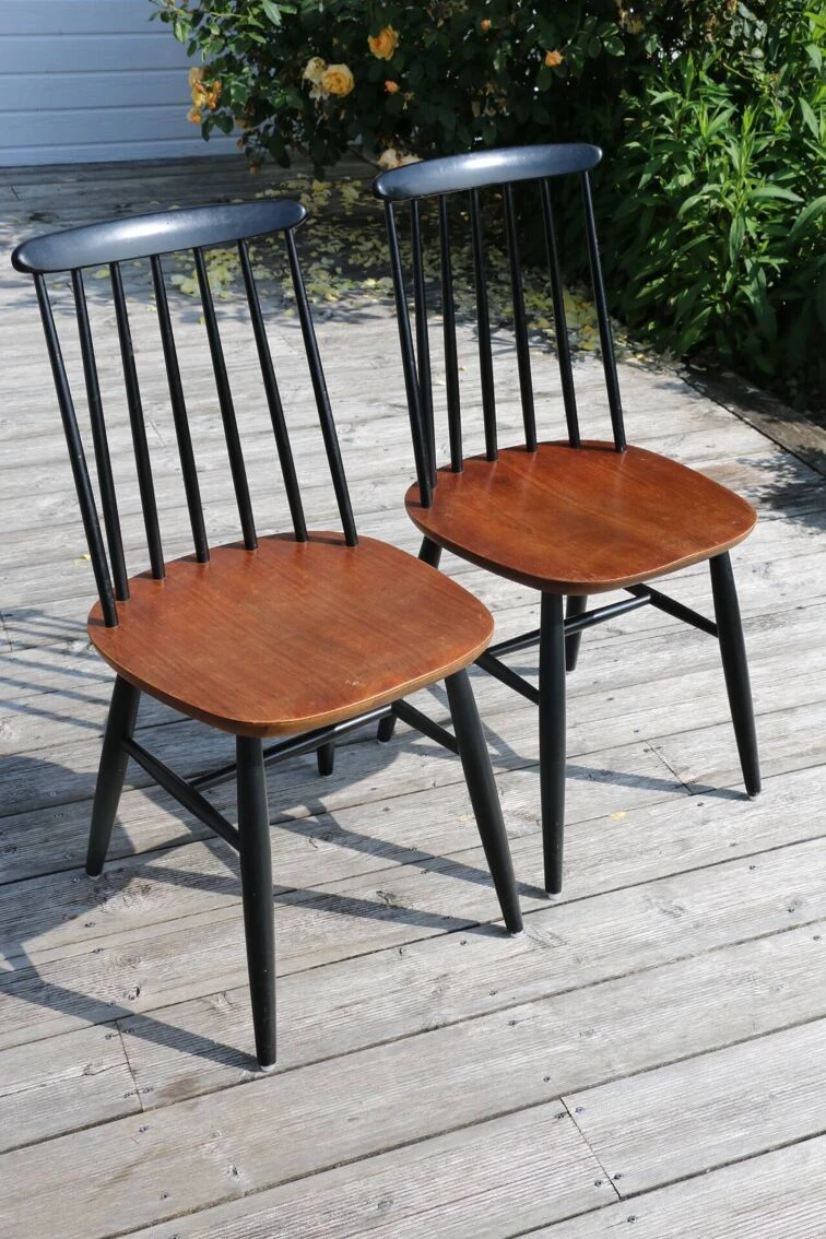 2 Fanette Chairs By Ilmari Tapiovaara - Image 9