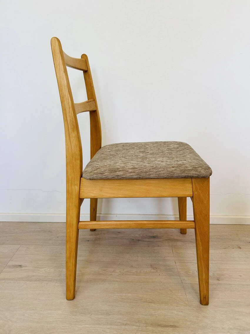 Mid Century Dining Chairs From Czechoslovakia 1970's Set Of 4 - Image 5