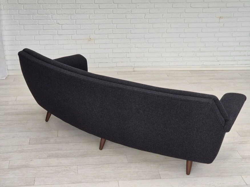 1960s, Danish Design By Georg Thams For Vejen Polstermøbelfabrik, Reupholstered 3 Seater Sofa. - Image 12