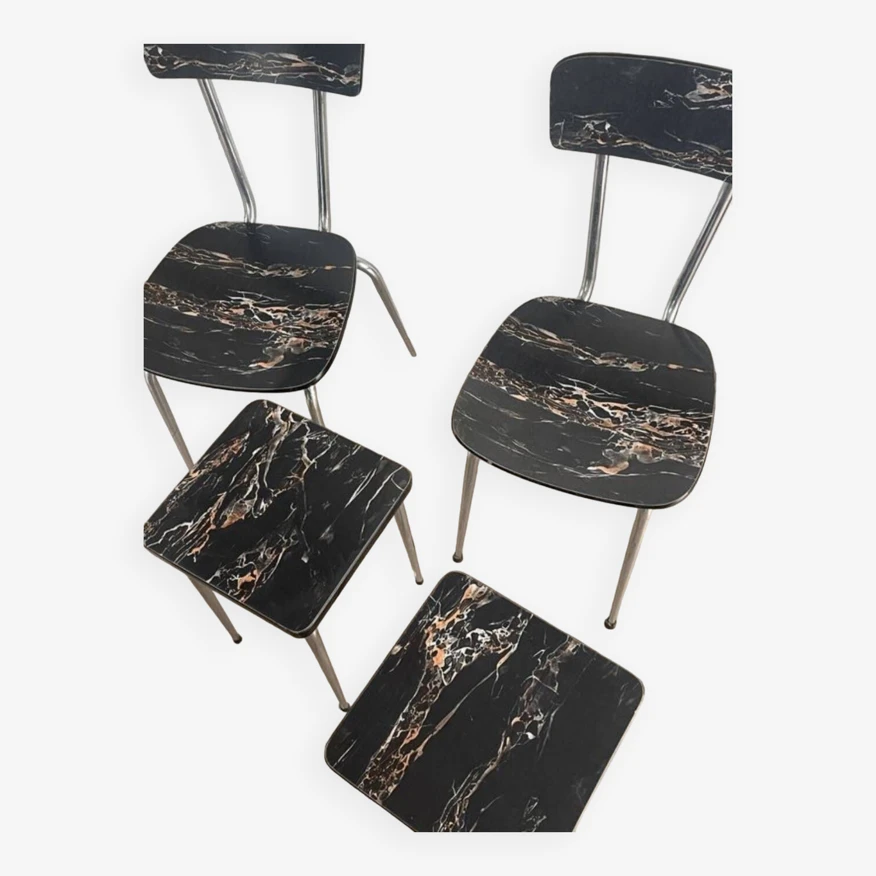 Formica Chairs And Stools