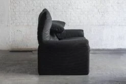 2-Seater Sofa 'Maralunga' By Vico Magistretti For Cassina, Italy, 1980s