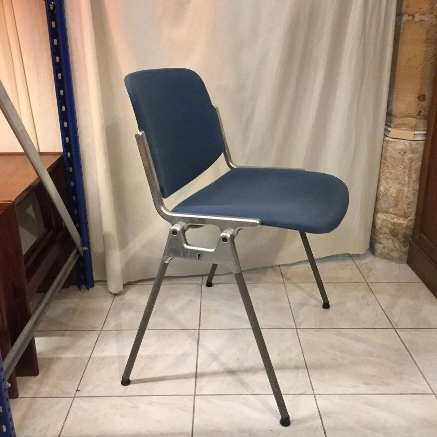 70s Castelli Blue Chair - Image 6