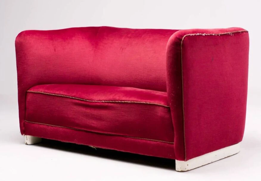 Ole Wanscher Curved Sofa From 1930's - Image 7