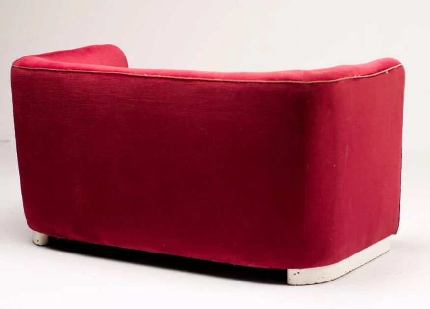 Ole Wanscher Curved Sofa From 1930's - Image 4