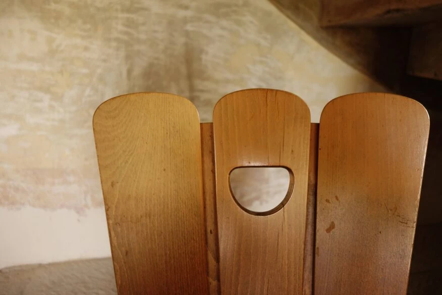 Scandinavian Midcentury Wooden Chairs. - Image 5