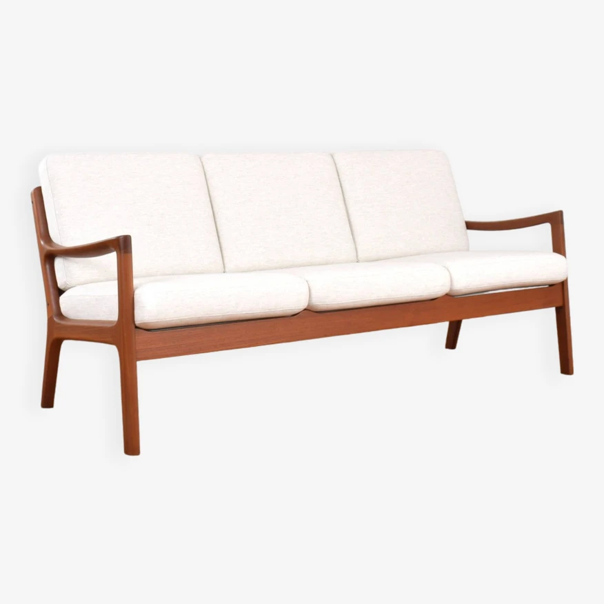 Mid-Century Danish Teak Sofa By Ole Wanscher For Cado, 1960s - Image 8