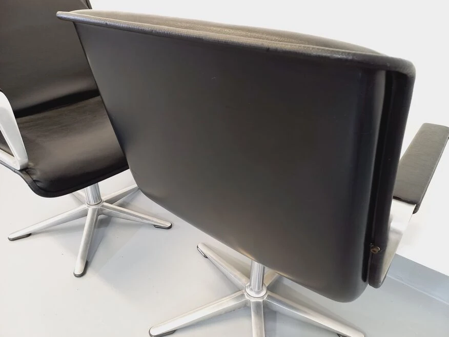 Pair Of Vintage Office Armchairs From The 60s And 70s By Wilkhahn - Image 19