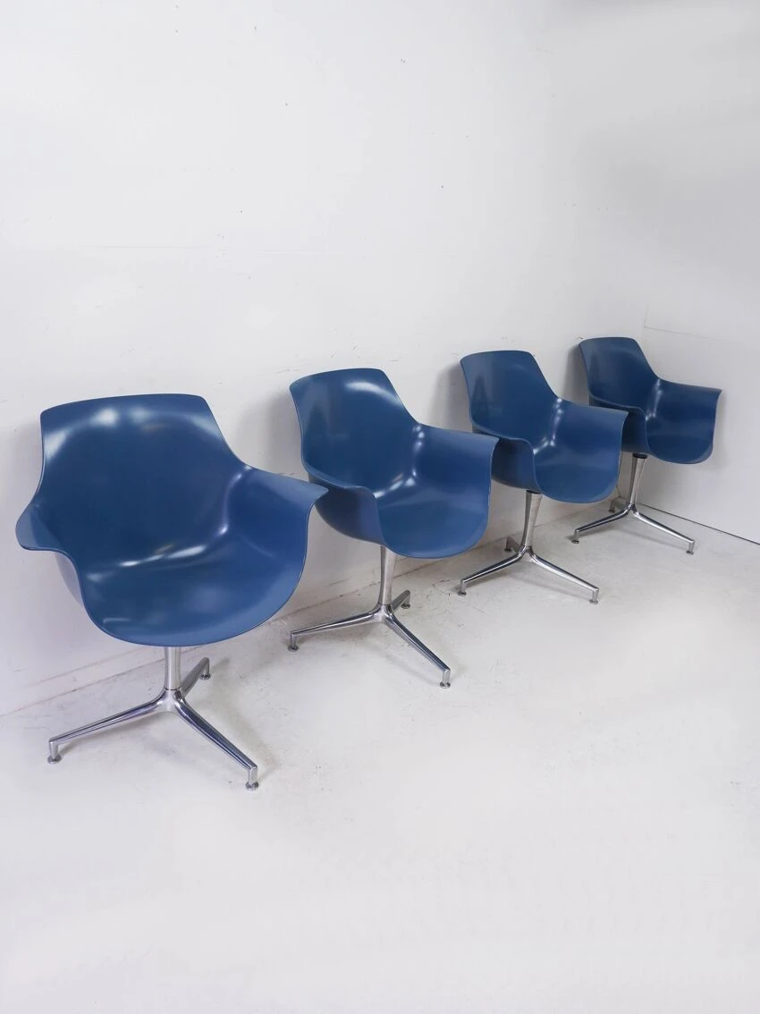 Set Of 4 Jorgen Kastholm Chairs. Denmark - Image 12