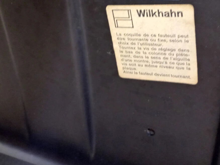 Pair Of Vintage Office Armchairs From The 60s And 70s By Wilkhahn - Image 14