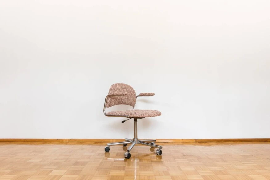 Swivel Chair From Kovona In Kvadrat, 1990s - Image 3