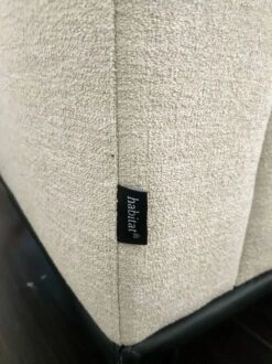 Beige Three-seater Sofa