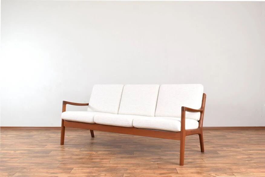 Mid-Century Danish Teak Sofa By Ole Wanscher For Cado, 1960s - Image 3