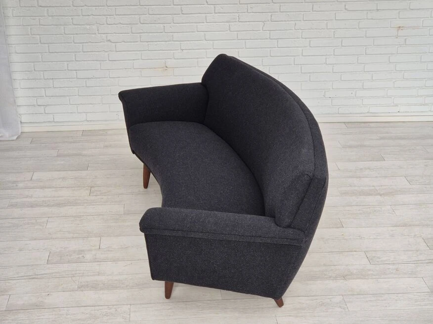 1960s, Danish Design By Georg Thams For Vejen Polstermøbelfabrik, Reupholstered 3 Seater Sofa. - Image 17