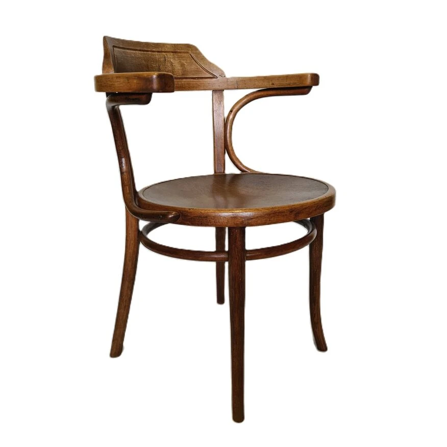 Office Chair Made Of Beech Wood By Otto Wagner For Thonet, Early 20th Century - Image 10