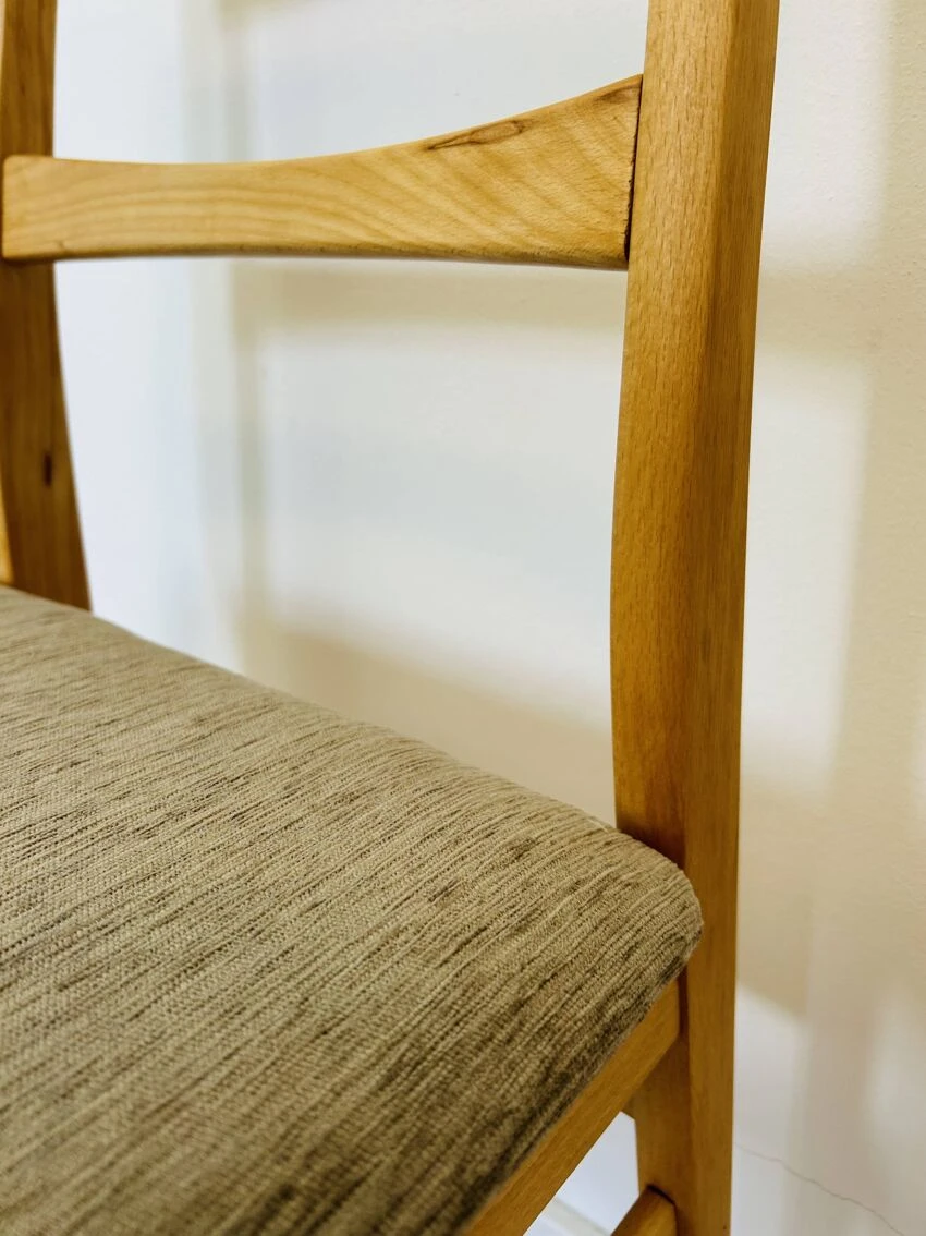 Mid Century Dining Chairs From Czechoslovakia 1970's Set Of 4 - Image 2