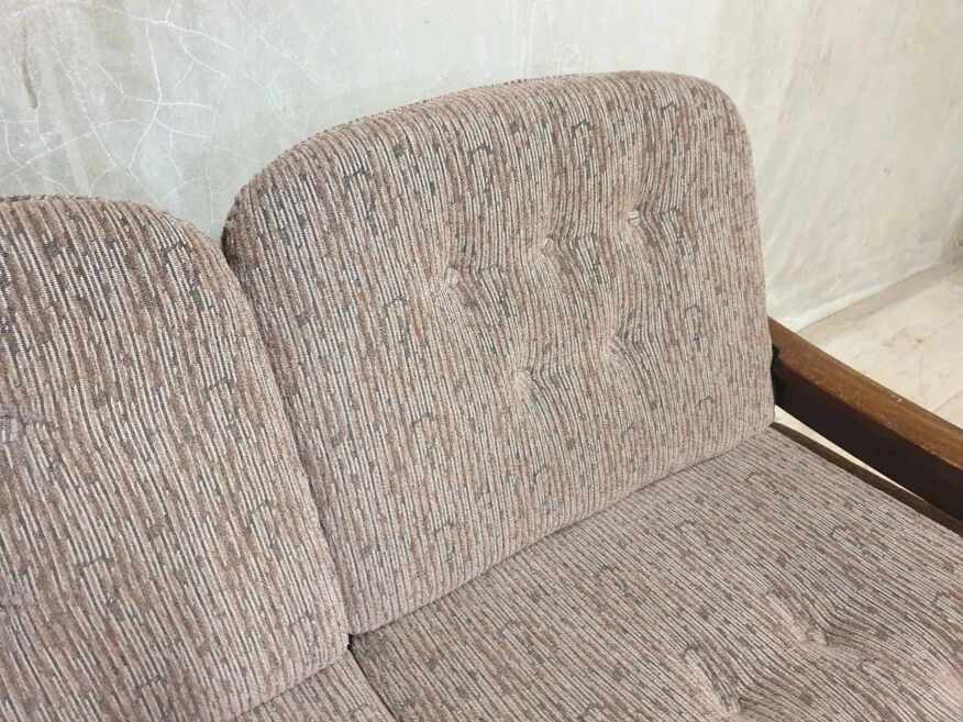 Vintage Scandinavian Style Three Seater Lounge Sofa, 1980´s, Set Of 2 - Image 12