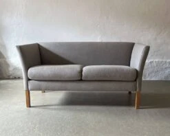 New Upholstery 1970s Danish Two Seat Sofa