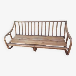 3 Seater Rattan Sofa