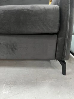 3-seater Convertible Sofa For Daily Sleeping In Velvet.