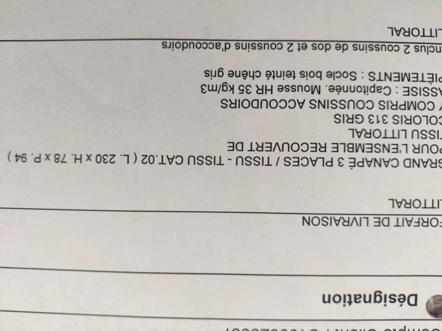 3 Seater Sofa Model Littoral Roche Bobois - Image 12