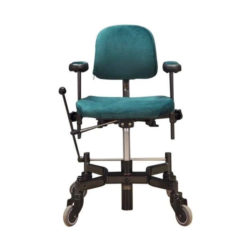 Green Office Armchair, Danish Design, 1970s, Production: Denmark - Image 19