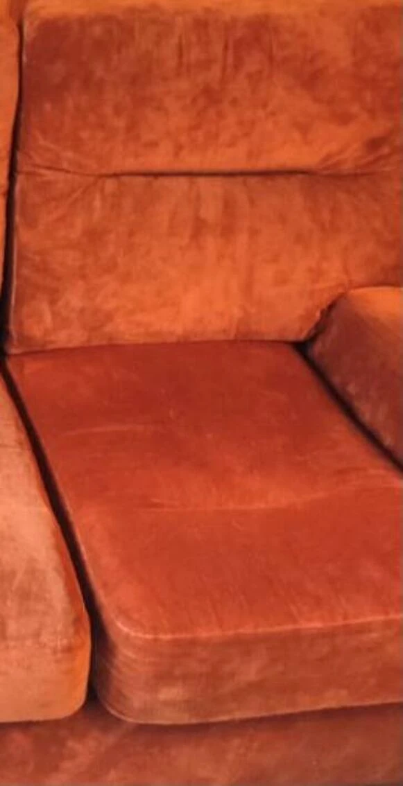 Vintage Velvet Sofa - Image 2